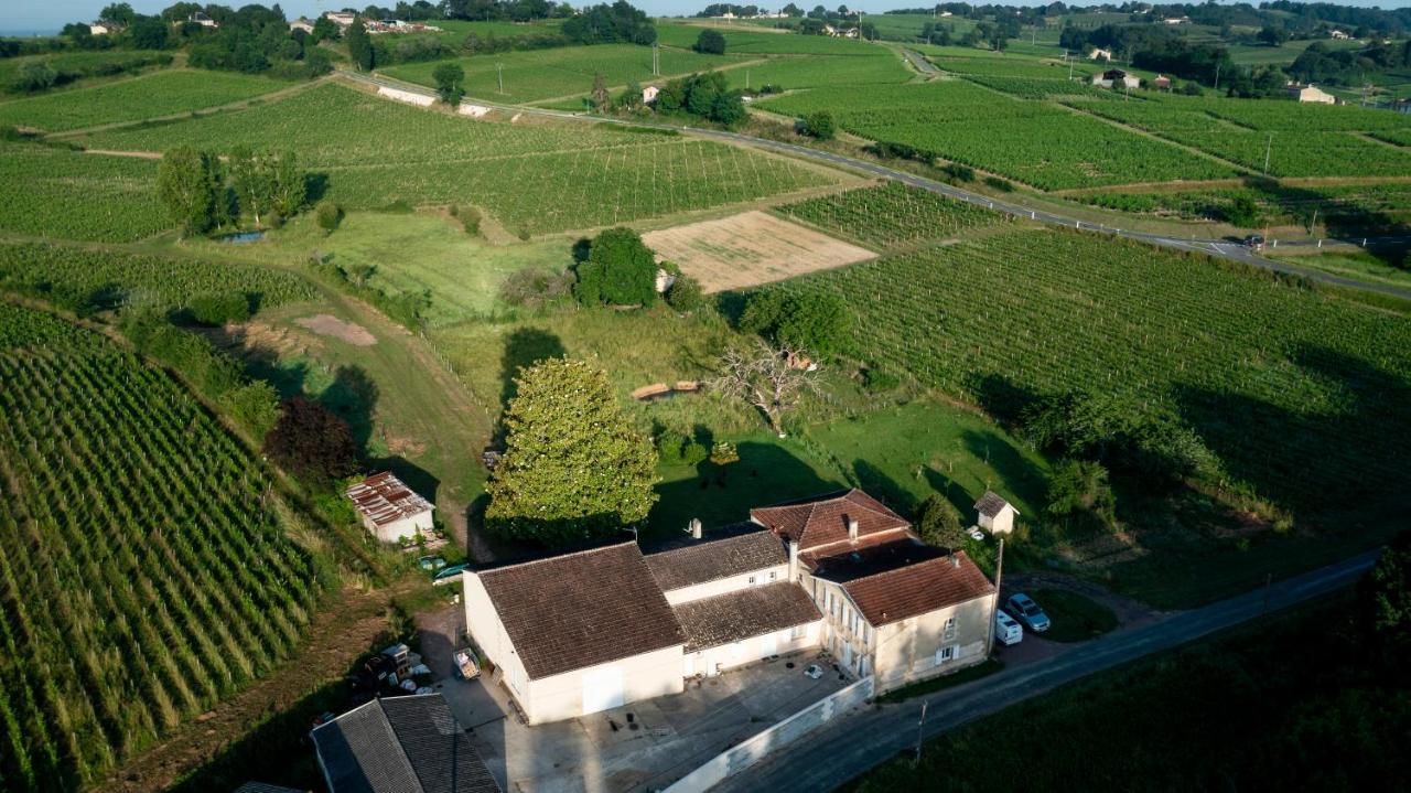 Chambre D'Hote Pres Bordeaux Au Chateau Camponac Bourg-sur-Gironde Экстерьер фото